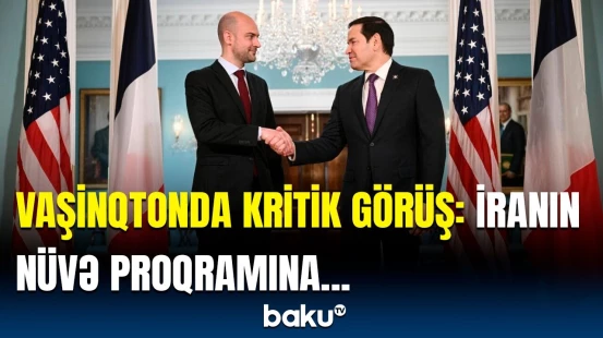 Qəzzanın taleyi Vaşinqtonda müzakirə edildi | ABŞ və Fransa sülh istəyir?