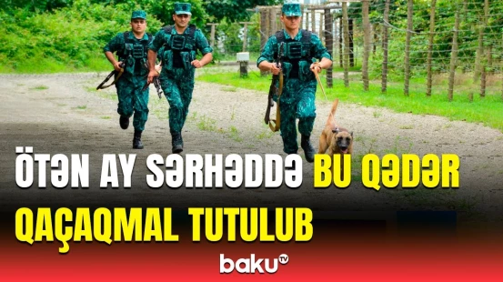 Dövlət sərhədini pozanların sayı açıqlandı | DSX məlumat yaydı