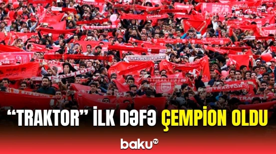 “Traktor”u çempion edən qələbə | İzləyicilərin coşqulu anları