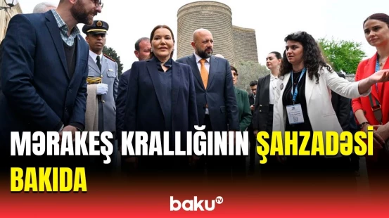 Mərakeş Krallığının şahzadəsi Xalça Festivalında olub