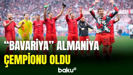 Münxenlilər 34-cü dəfə Almaniya kubokununun qalibi oldular