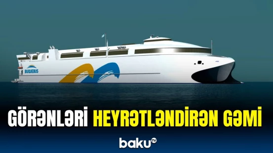 Dünyanın ən böyük elektrik gəmisi suya salındı