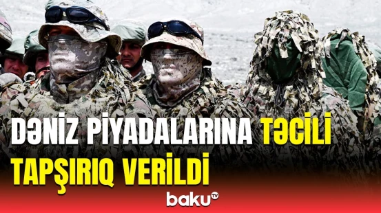 Hərbi Dəniz Qüvvələri "Həyəcan" siqnalı ilə ayağa qaldırıldı | MN-dən görüntülər