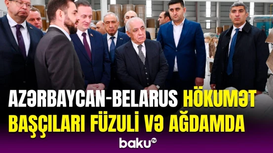 Aleksandr Turçin Qızıl Kəngərli kəndində görülən işlərlə tanış oldu | Səfərdən görüntülər