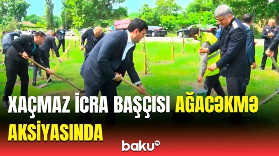 Xaçmazda Ulu Öndər Heydər Əliyevin xatirəsinə həsr olunan aksiya keçirildi