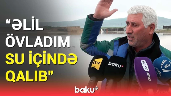 “Uşaqlar itib, bilmirik ki, kim aparıb” | Yağış sakinləri acınacaqlı duruma saldı