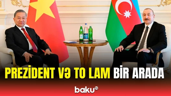 Azərbaycan Prezidenti İlham Əliyevin To Lamla məhdud tərkibdə görüşü