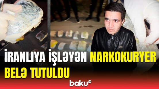 İranlı mənə dedi ki... | Abşeronda tutulan narkokuryer hər şeyi etiraf etdi