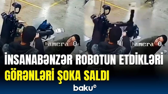 Robotlar da "üsyan" edir? - Təqdimat vaxtı qorxulu anlar yaşandı
