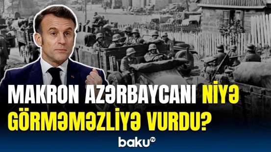 Fransadan diplomatik hörmətsizlik | "Unutqan" Makrona azərbaycanlı deputatdan xatırlatma