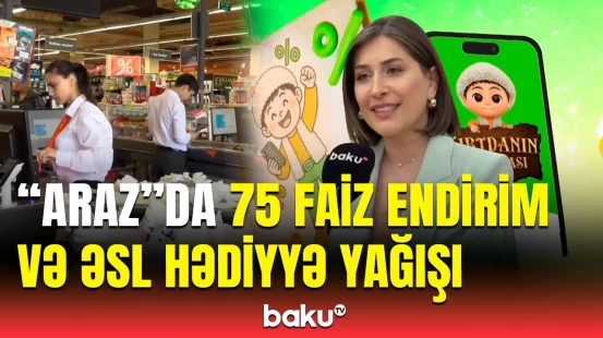 “Araz”da möhtəşəm kampaniya | Hər həftə qalib ola bilərsiniz!