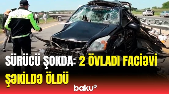 Yoldan çıxdı, dəmirlərə girdi... | Masallıdakı dəhşətli qəzanın şahidi danışdı