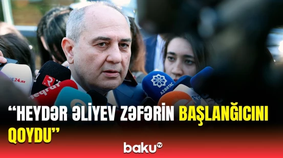 “Öz həyatını təhlükəyə ataraq...” - Dövlət və hökumət rəsmiləri Ulu Öndərin məzarını ziyarət etdi