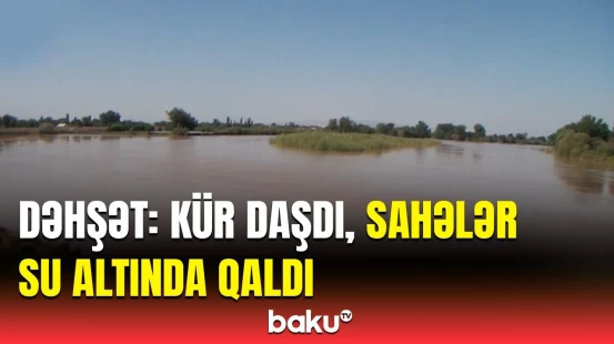 Sabirabad sakinləri çətin vəziyyətə düşdü | Hadisə yerindən dəhşətli görüntülər