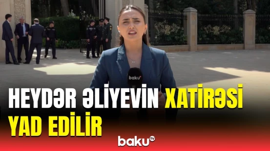 Xalq Fəxri xiyabana axın edir | Ulu Öndərin xatirəsi anıldı