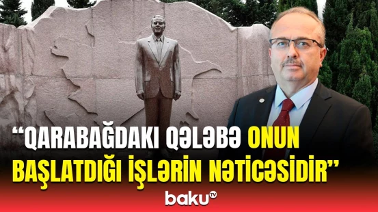 O, elə bir lider idi ki... | Türkiyə səfiri Heydər Əliyevin məzarını ziyarət etdi