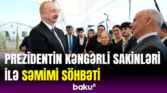 Əli silah tutan hər kəs sizin əsgərinizdir | Ağdam sakinindən Prezidentə minnətdarlıq