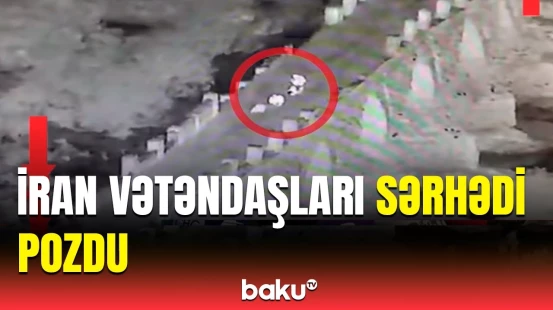 Xudafərin körpüsündə qazıntı işləri aparan şəxslər saxlanıldı