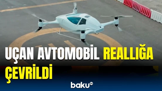 "Aircar" ilk pilotlu uçuşunu uğurla tamamladı