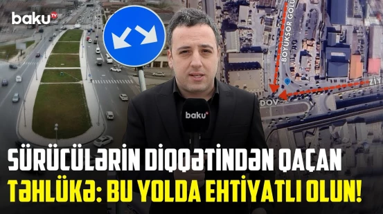 Bütün saatlarda xaosun yaşandığı prospekt | Sakinləri ölümə sürükləyən yol kəsişməsi