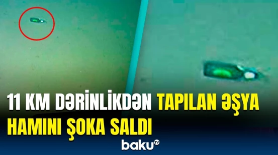 Mariana çökəkliyində görün nə aşkarlandı | Elm adamlarını heyrətləndirən hadisə