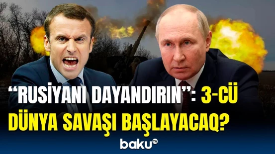 Avropa hərəkətə keçir | "Rusiya Krımla kifayətlənməyəcək, dünya təhlükədədir"