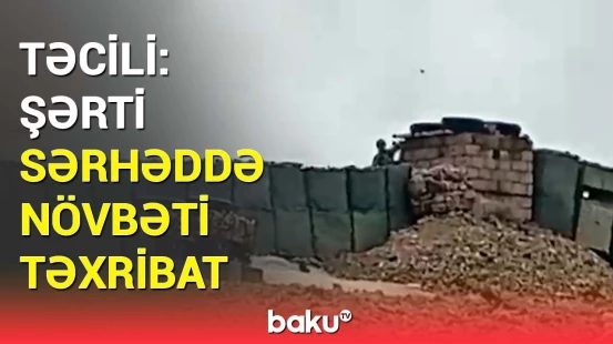 Erməni hərbçi sərhəddə görün nə etdi | “Caliber.Az”dan qalmaqallı görüntülər