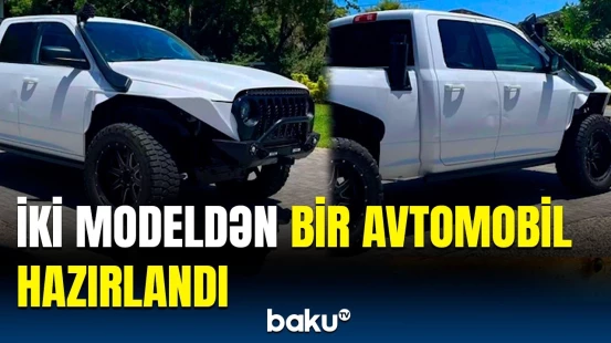 Bu unikal pikap avtomobil həvəskarlarını mat qoyur