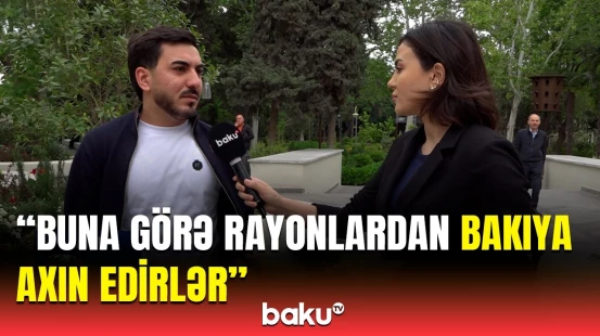 Bakıdakı sıxlığın qarşısı necə alınmalıdır? - Sakinlər təkliflərini dedi