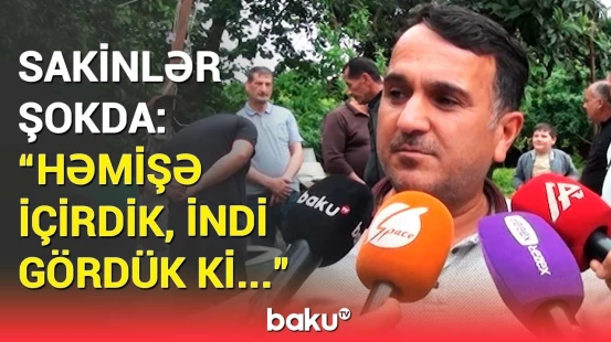 “İlk dəfədir ki, belə şey görürəm” | 63 ildir istifadə edilən su quyusunda görün nə baş verdi