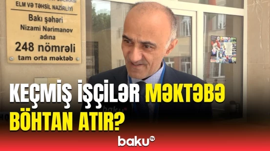 Uşağın əlini cırmışdı... | 248 nömrəli məktəbdə rüşvət iddiası