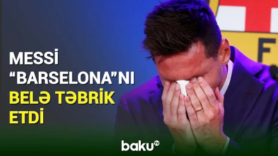“İnter Mayami“nin futbolçusu Lionel Messi “Barselona“nı çempion olması münasibətilə təbrik edib