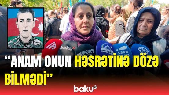 “Gözü yolda qalmaq çətin idi...” | Şəhidin nəşinin qalıqları 31 il sonra dəfn edildi