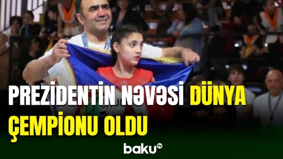Perucada keçirilən dünya çempionatında Azərbaycan idmançısı Əminə Əliyeva qalib olub