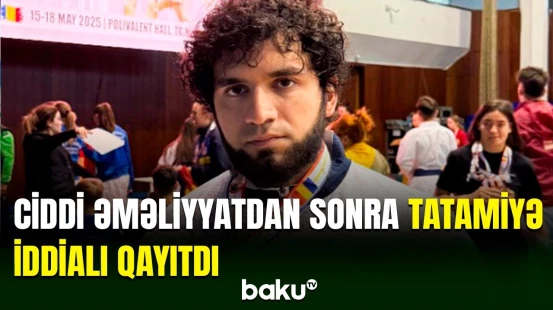 Azərbaycan karateçisi Ülvi Məmmədov 15-ci Avropa Çempionatında gümüş medala layiq görüldü