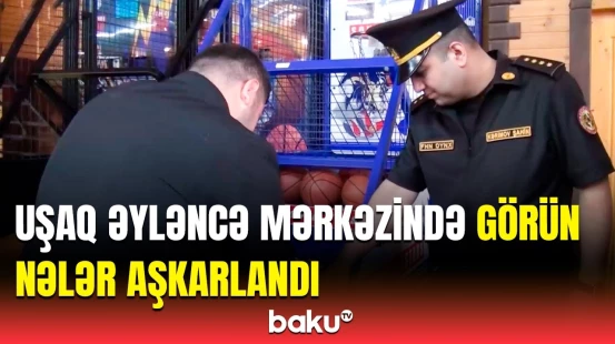 Uşaqların həyatını təhlükəyə atan əyləncə mərkəzi | Nələr üzə çıxdı?