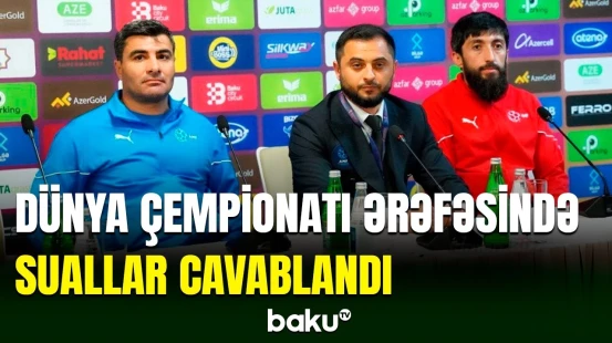 Bakıda keçiriləcək minifutbol üzrə dünya çempionatına həsr olunan mətbuat konfransı keçirilib