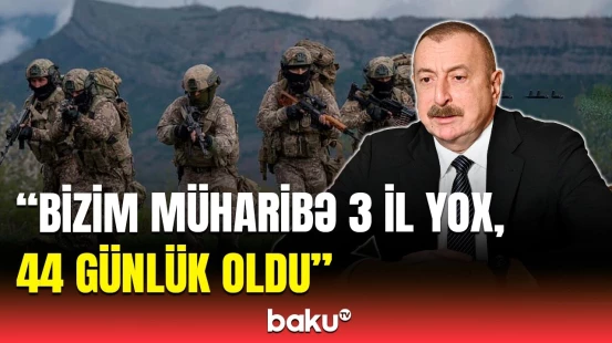 İlham Əliyevdən İkinci Qarabağ müharibəsi ilə bağlı açıqlama