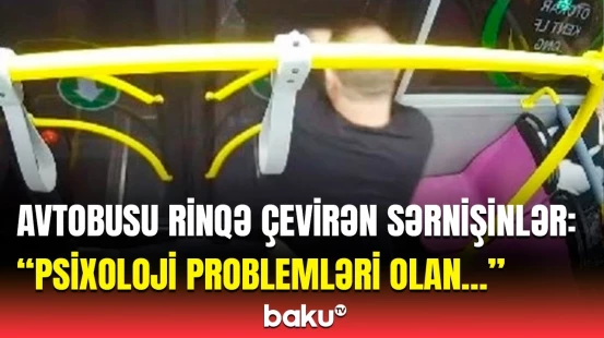 “Adamı da vura bilər...” | Marşrutda sərnişinlərin həyatını təhlükəyə atan insidentlər