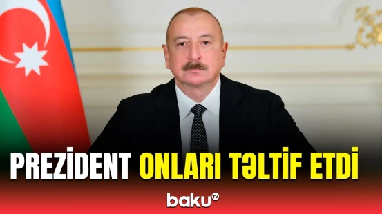 Prezident sərəncam imzaladı | Təltif olunanlar kimlərdir?