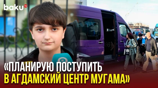 В село Кянгярли Агдамского района выехала очередная группа бывших вынужденных переселенцев