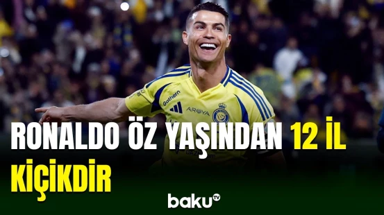 “Əl-Nəsr”in 40 yaşlı hücumçusu Kriştiano Ronaldonun orqanizmi xüsusi cihaz vasitəsilə müayinə olunub