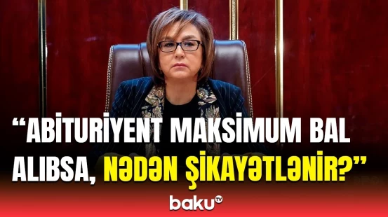 Məleykə Abbaszadə bu abituriyentlərdən şikayətləndi | Elə xətlə yazırlar ki...