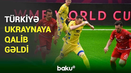Bakıda təşkil olunan minifutbol üzrə dünya çempionatında daha bir oyun keçirilib