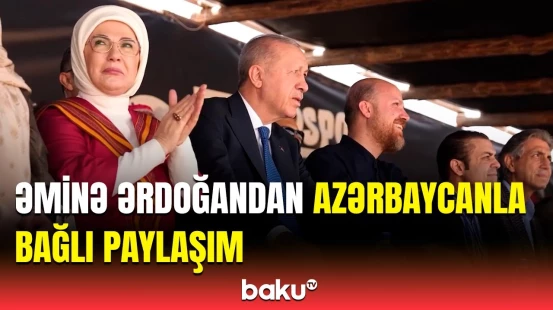 Əminə Ərdoğan "X" hesabında Qarabağ atları ilə bağlı paylaşım etdi