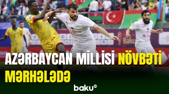 Azərbaycan millisi Mavritaniya seçməsinə qalib gəldi