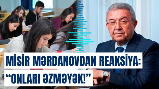 Misir Mərdanov DİM sədrinin qalmaqallı açıqlamasına belə reaksiya verdi