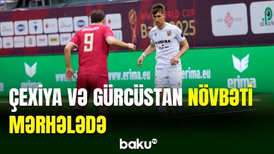 Bakıda təşkil olunan minifutbol üzrə dünya çempionatında pley-offçular məlum oldu