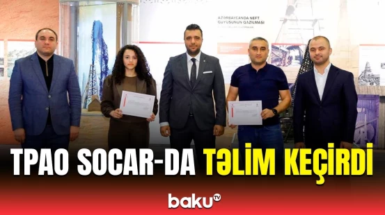 SOCAR-da insan kapitalının inkişafı və təcrübə mübadiləsinin təşviqi məqsədilə təlim keçirildi
