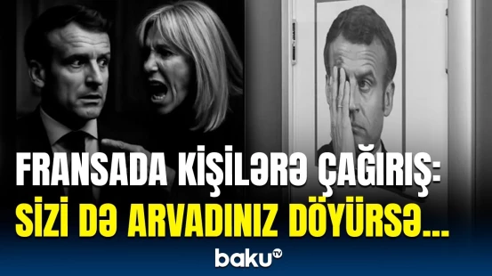 Arvadının Makronu şillələməsini fürsətə çevirdilər | Gündəmə düşən elan